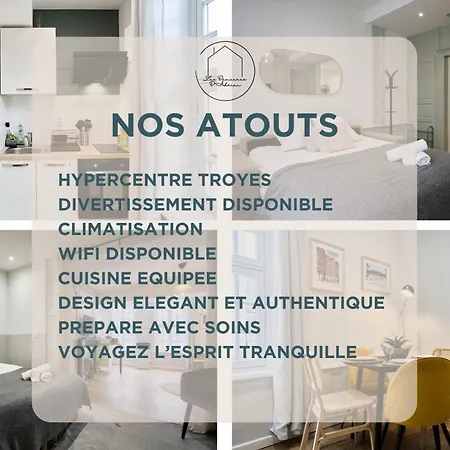 Le Champenois - Charme Centre-ville & Netflix *