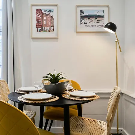 Appartement Le Champenois - Charme Centre-ville & Netflix
