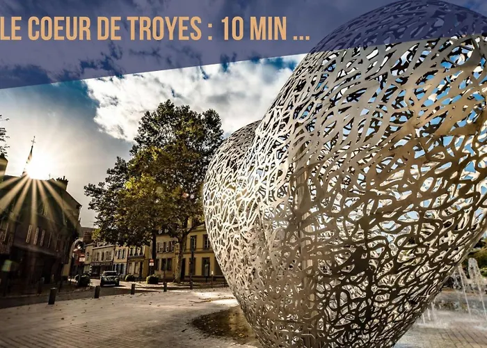 Le Champenois - 3 - Equipe Coeur De - Climatisation - Netflix Appartement Troyes