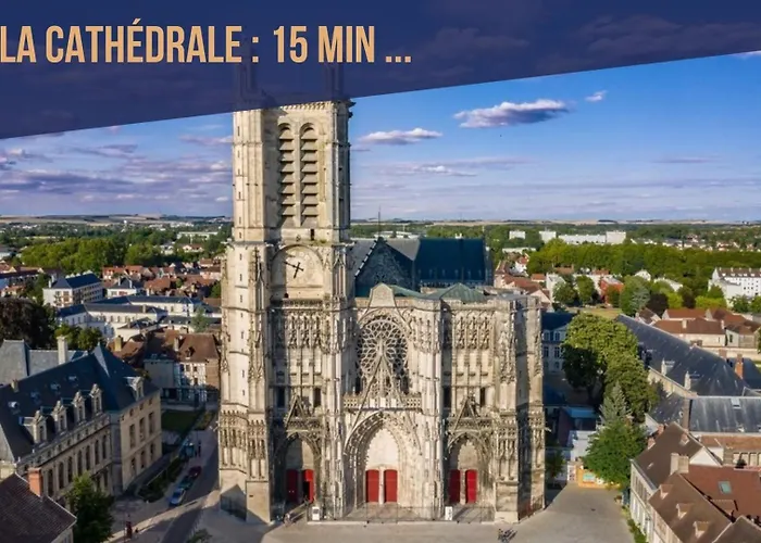 Le Champenois - 3 - Equipe Coeur De - Climatisation - Netflix Appartement Troyes